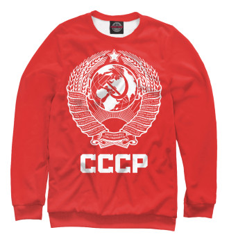 Свитшот Герб СССР (красный фон)