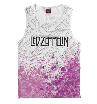 Майка для мальчиков Led Zeppelin Rock Legends (purple)