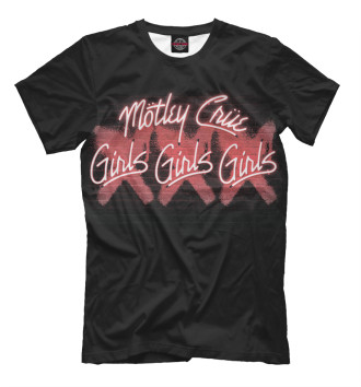 Футболка для мальчиков Motley Crue - Girls, Girls, Girls