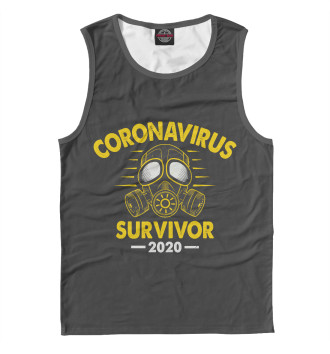 Мужская Майка Coronavirus