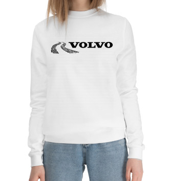 Женский Хлопковый свитшот Volvo