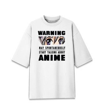 Мужская  Warning Anime