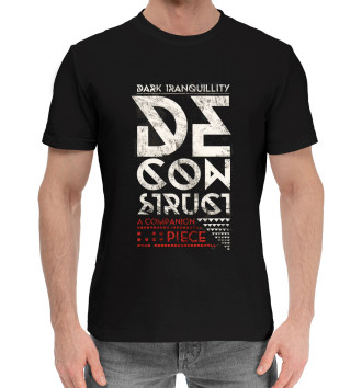 Хлопковая футболка Decosntruct