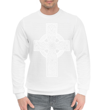 Хлопковый свитшот Кельтика - кельтский крест