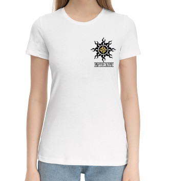Женская Хлопковая футболка Символ - оберег Духобор