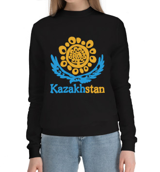 Хлопковый свитшот Kazakhstan