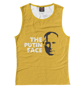 Женская Майка Putin Face