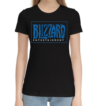 Женская Хлопковая футболка Близард