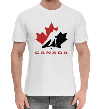 Хлопковая футболка Канада