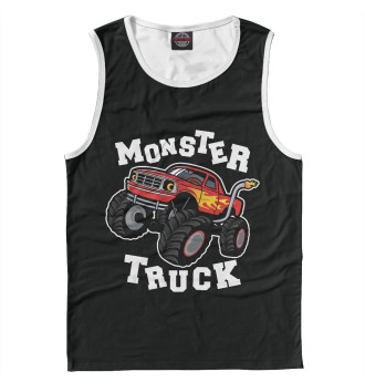 Мужская Майка Monster truck