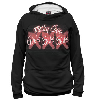Худи для девочек Motley Crue - Girls, Girls, Girls