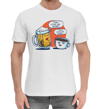 Хлопковая футболка Beer