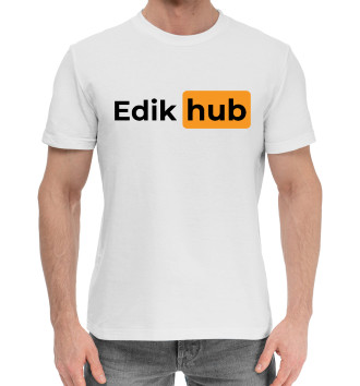 Хлопковая футболка Edik | Hub