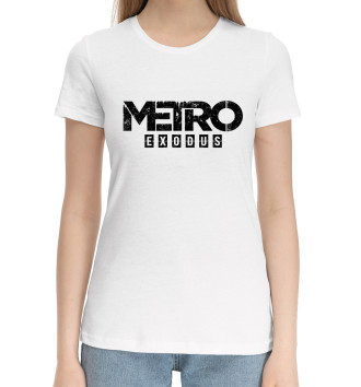 Хлопковая футболка Metro Exodus