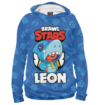 Худи Brawl Stars Leon Shark