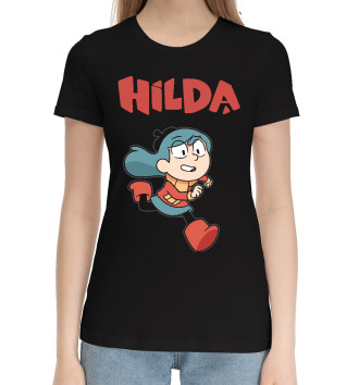 Женская Хлопковая футболка Hilda