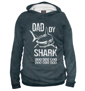 Худи для девочек Daddy Big Shark DOO