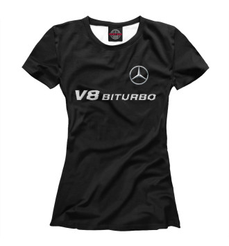Женская Футболка V8 BITURBO
