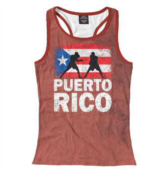 Женская Борцовка Vintage Puerto Rico