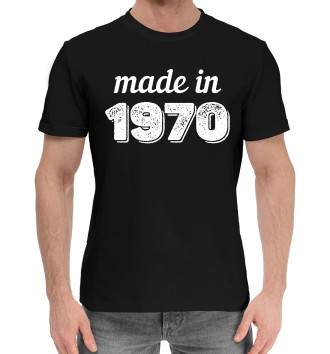 Мужская Хлопковая футболка Made in 1970
