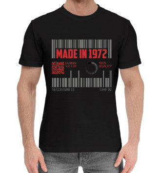Мужская Хлопковая футболка Made in 1972