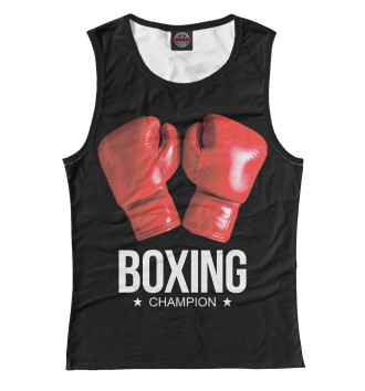 Женская Майка Boxing Champion