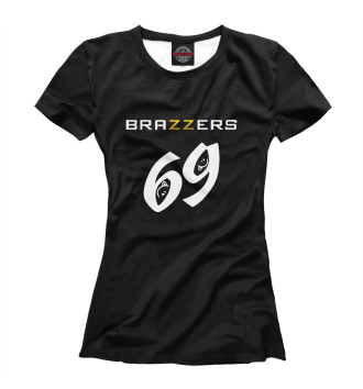 Женская Футболка Brazzers 69