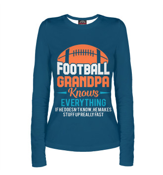 Лонгслив American Football Grandpa
