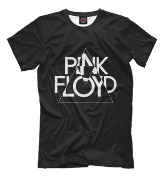 Футболка Pink Floyd белый логотип