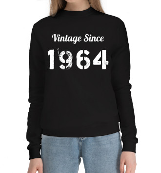 Хлопковый свитшот Vintage Since 1964