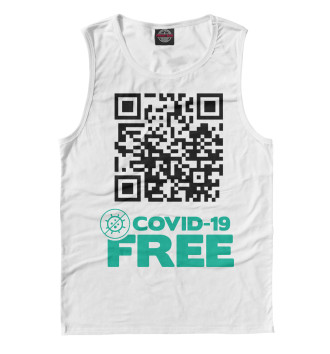 Майка для мальчиков COVID-19 FREE ZONE 1.1