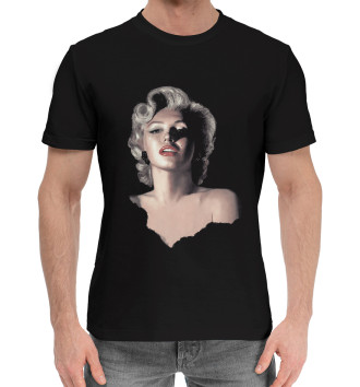 Мужская Хлопковая футболка Luscious Marilyn