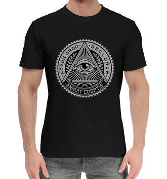 Хлопковая футболка illuminati