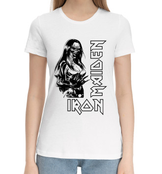 Хлопковая футболка Iron Maiden