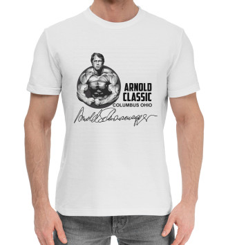 Мужская Хлопковая футболка Arnold classic