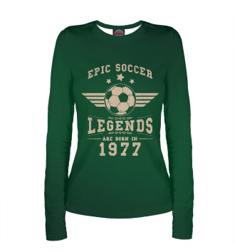 Женский Лонгслив Soccer Legends 1977