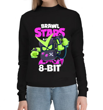 Хлопковый свитшот Brawl Stars, 8-bit