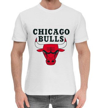 Мужская Хлопковая футболка Chicago Bulls