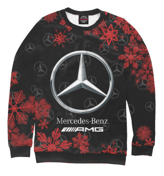Свитшот для девочек Mercedes - Снежный