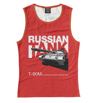 Женская Майка Russian Tank T-90M