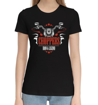 Хлопковая футболка CHOPPERS