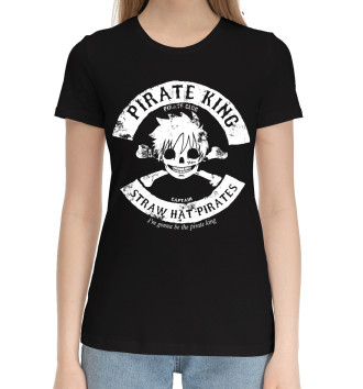 Женская Хлопковая футболка One Piece