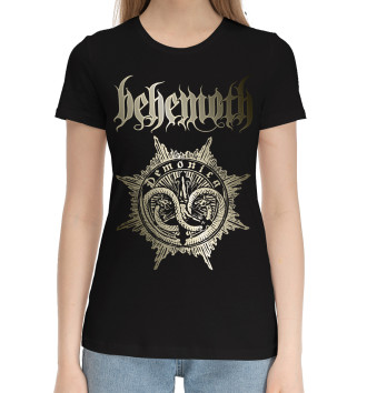 Женская Хлопковая футболка Behemoth