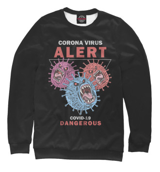 Женский Свитшот Corona Virus