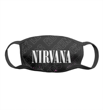 Маска для девочек Nirvana Rock Legends (пурпур)