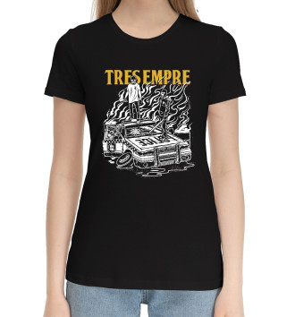 Женская Хлопковая футболка Tres Empre