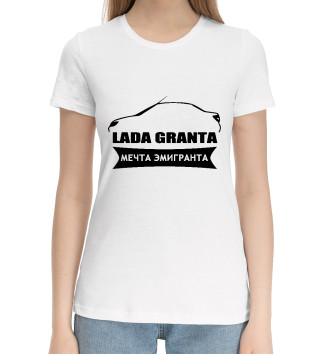 Хлопковая футболка LADA GRANTA
