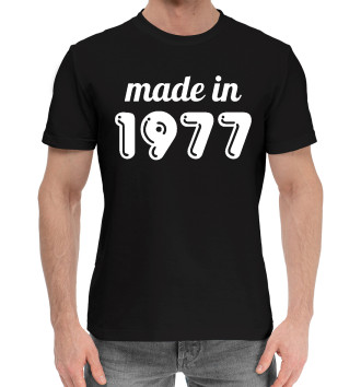 Мужская Хлопковая футболка Made in 1977