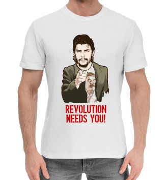 Хлопковая футболка Революции нужен ты!