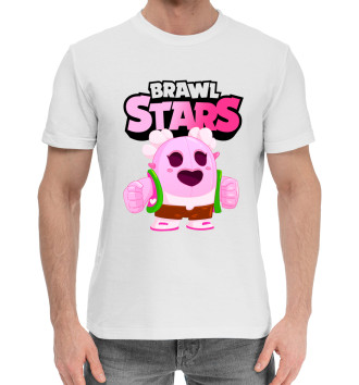 Мужская Хлопковая футболка Brawl Stars Spike